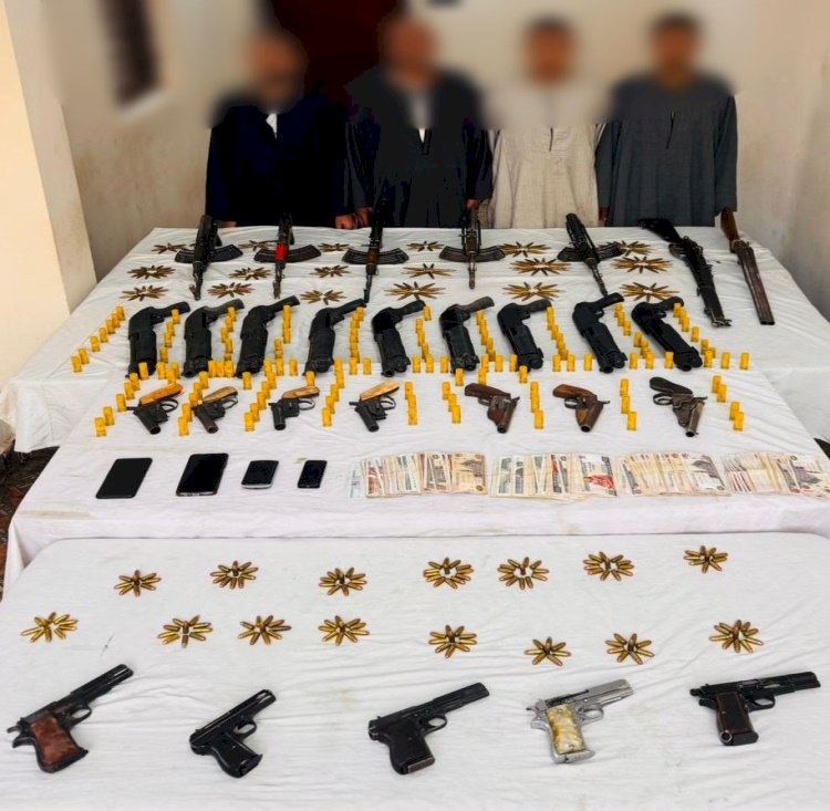 مصرع اخطر تاجر مخدرات بسوهاج وضبط آخرين بعدة محافظات