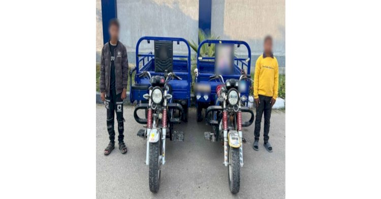 القبض علي سائقي دراجتين لقيامهما بأداء حركات إستعراضية بالشرقية