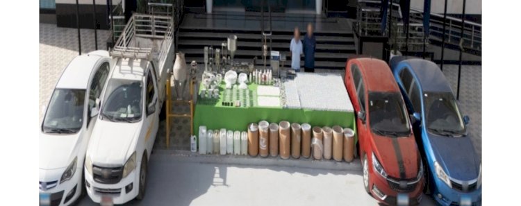 ضبط تشكيل  بحوزته مخدرات قيمتها ٧٥ مليون جنيه بالشرقية