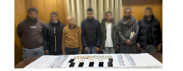 ضبط ٧ متهمين بحوزتهم كروت دعائية لاحد المرشحين بسوهاج