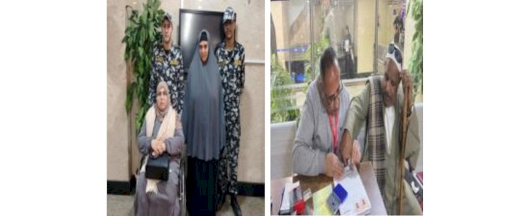 الجوازات تستقبل راغبى الحصول على الخدمات والمستندات الشرطية