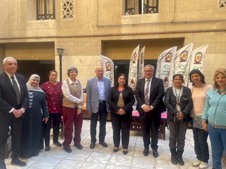 "مرجريت" تشهد ختام معرض جمعية الصعيد للتربية والتنمية "AUEED" السنوي بالظاهر