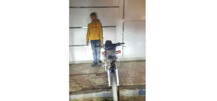 ضبط المتهم بسرقة دراجه  بدمياط