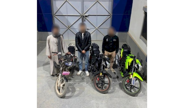 القبض علي المتهمين بتنظيم سباقات دراجات بأسيوط