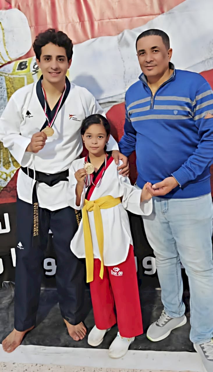 ملك  تحقق الميدالية الذهبية في بطولة الجمهورية للتايكوندو وتتأهل لكأس مصر