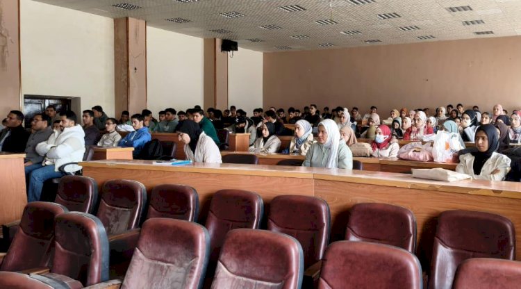 ندوة توعوية بعنوان: "دِينُنَا دِينُ التَّفَاؤُلِ لا التَّشَاؤُم" بجامعة مطروح