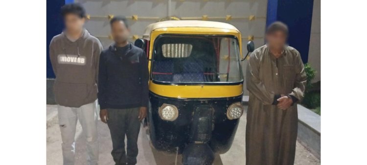 نكشف فيديو قيام متهمين بتقييد مسن بعامود إنارة بالشرقية