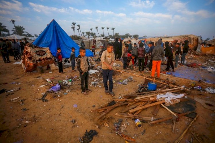 استشهاد طفلتين في غزة بسبب البرد القارص