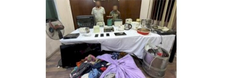 ضبط المتهمين بسرقة المساكن والاسلاك الكهربائية بالقاهرة