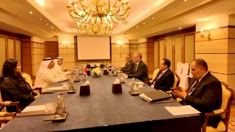 وزير البترول يبحث مع نظيره البحريني  تعزيز التعاون في مجال الطاقة