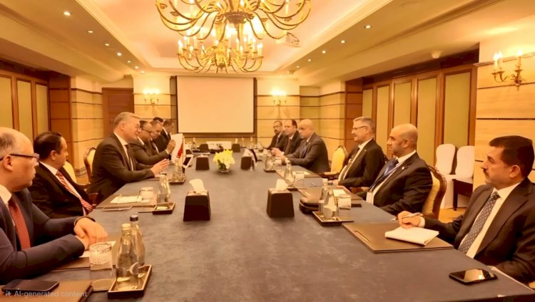 وزير البترول يلتقي نائب رئيس مجلس الوزراء لشؤون الطاقة ووزير النفط بالكويت