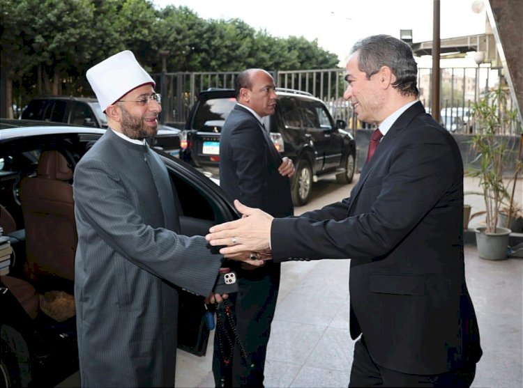 وزير الأوقاف ضيف صالون ماسبيرو الثقافي