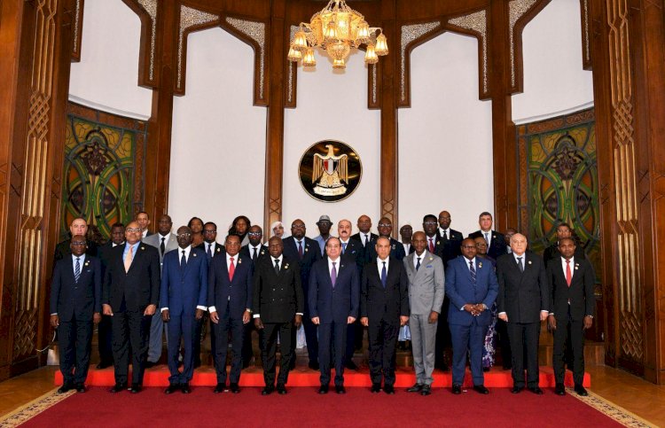 الرئيس السيسي يستقبل المشاركين في المؤتمر الوزاري الثاني لمنتدى الشراكة روسيا –أفريقيا