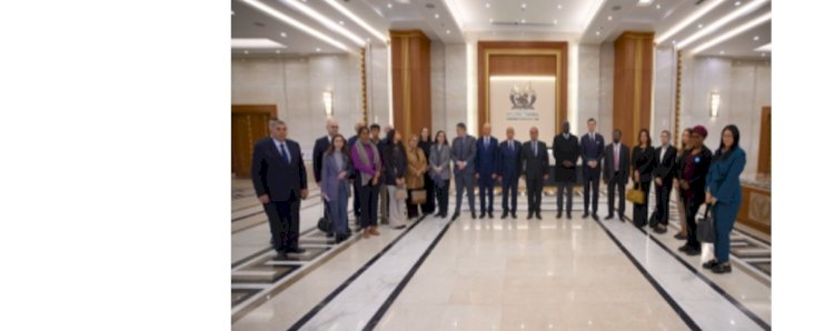 وفد السفراء والدبلوماسيين الأجانب يزورون مركز الإصلاح والتأهيل بالعاشر من رمضان