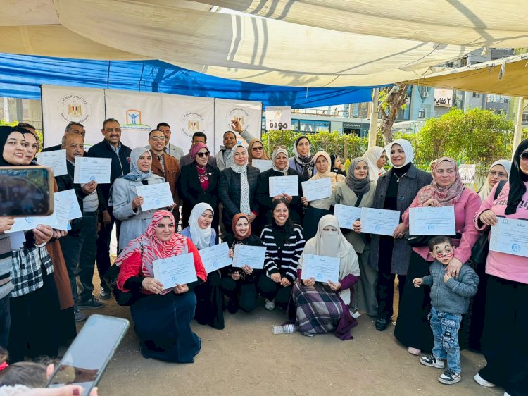 التضامن  تختتم  المرحلة التجريبية لمشروع التحاق الأطفال بدور الحضانة ببنى سويف