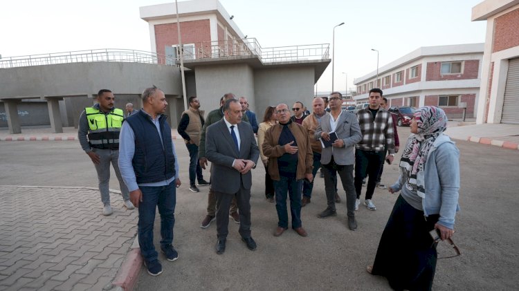 محافظ أسيوط يتفقد محطة معالجة شطب لمتابعة كفاءة التشغيل وخدمة قرى المركز