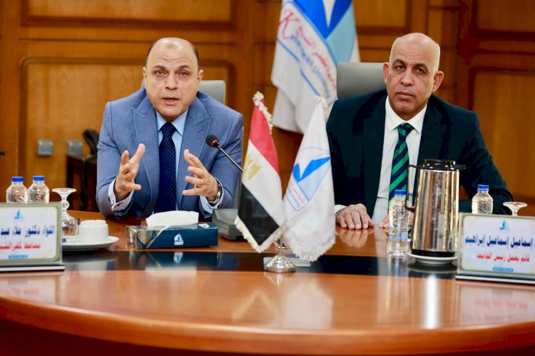 محافظ كفرالشيخ يشارك فى اجتماع مجلس الجامعة