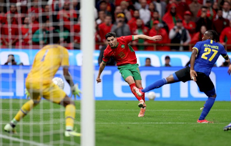 المنتخب المغربى يفوز على المنتخب التنزانى ويتأهل لربع نهائى أمم فريقيا