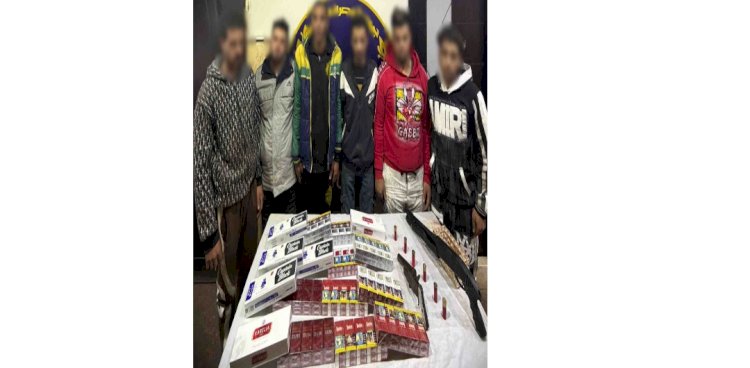 نكشف فيديو سرقة مواطنين بالإكراه والإستيلاء منهما على كمية من السجائر بالقليوبية