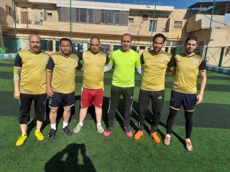 الفرق الصاعدة لدور الأربعة بدورى اللجان الرياضية بالمصالح الحكومية بكفر الشيخ
