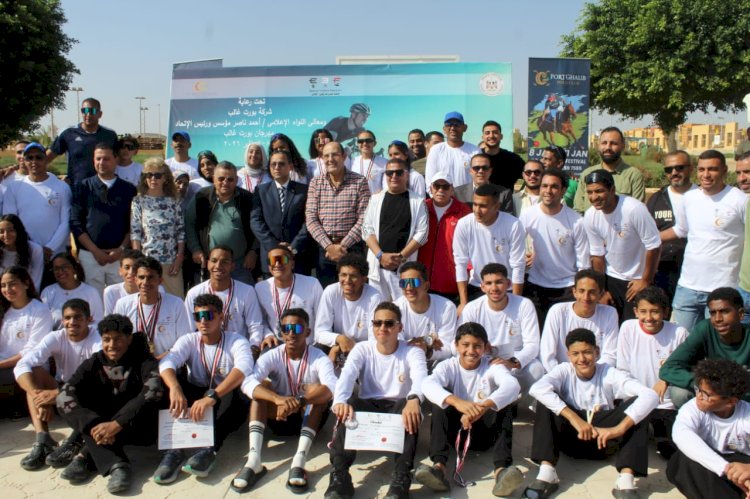 مهرجان السياحة الرياضية ببورت غالب يكرّم الفائزين في منافسات الترايثلون