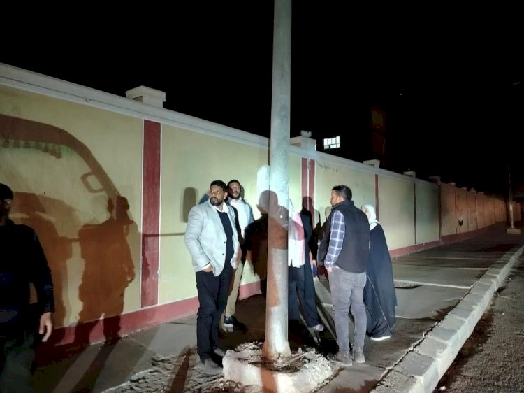 متابعة مستمرة لصيانة ورفع كفاءة شبكة الكهرباء بأسيوط الجديدة