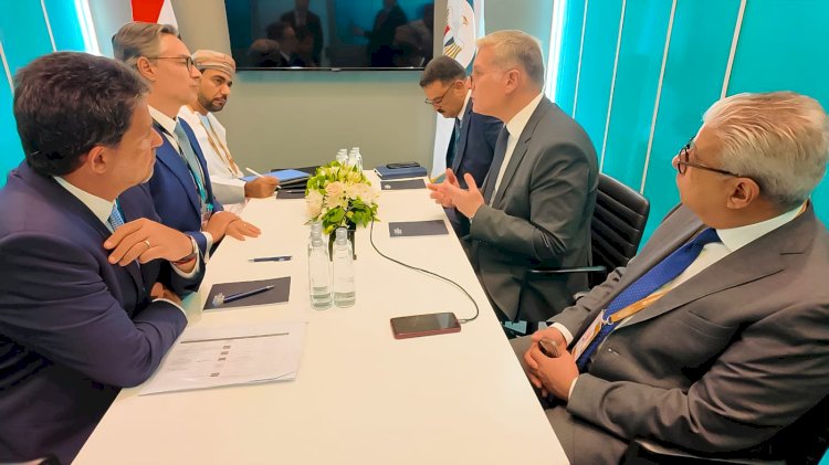 وزير البترول يناقش مع شركات صينية وبرازيلية مجالات الاستثمار في مصر
