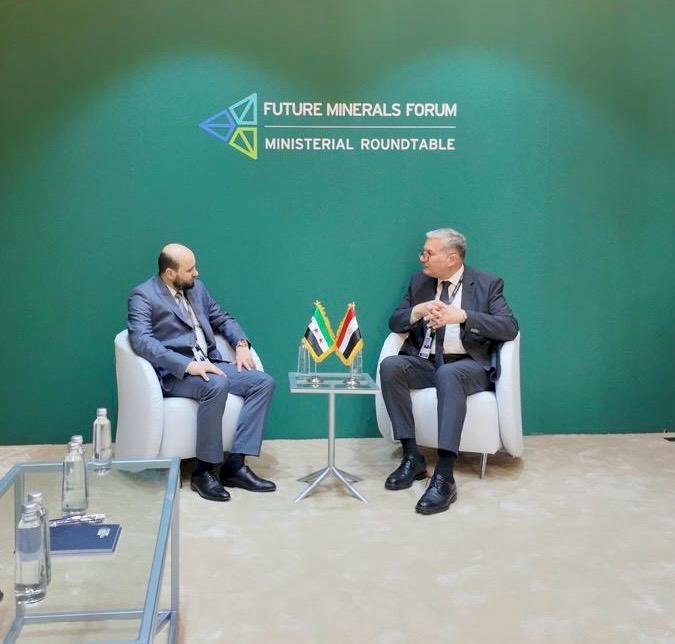 وزير البترول يلتقي نظيره السوري