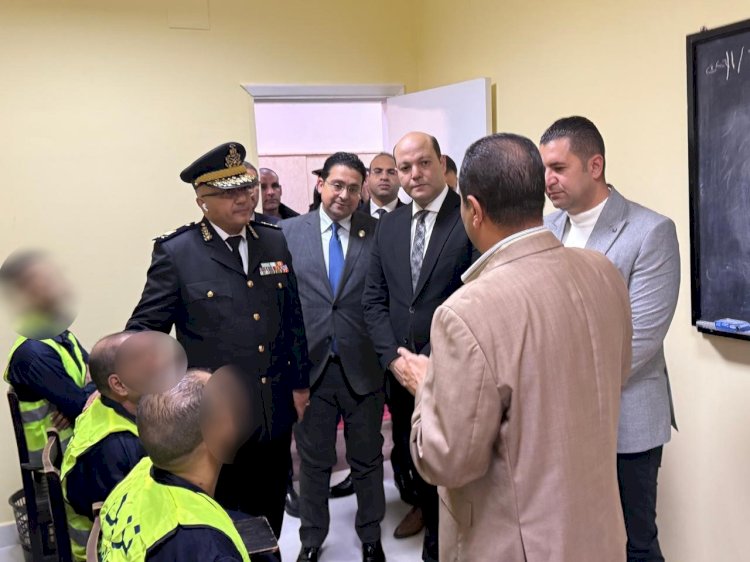 النيابة العامة تُجري تفتيشًا لمركز إصلاح وتأهيل جمصة (١)