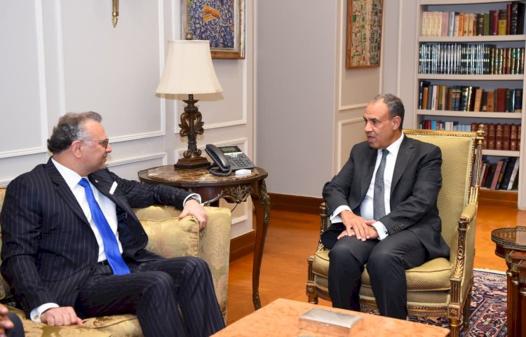 عبدالعاطي وبولس يبحثان القضايا الإقليمية 