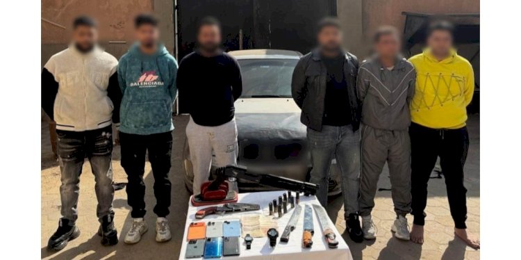 القبض علي المتهمين بسرقة مركز علاج طبيعى بالإكراه تحت تهديد الاسلحة بالقاهرة