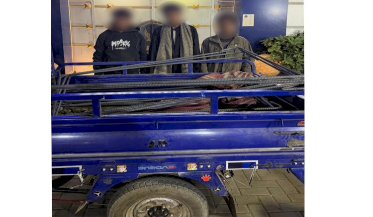 نكشف فيديو سرقة حديد كوبرى طرة بالقاهرة