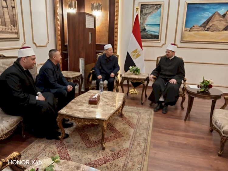 قيادات الأوقاف تستقبل الوفود المشاركة في مؤتمر المجلس الأعلى للشئون الإسلامية