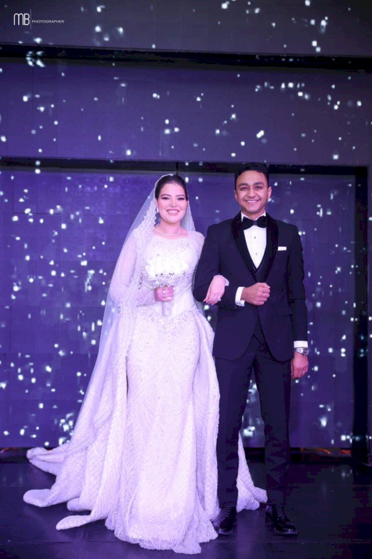 زواج المستشار أحمد صايم من المستشارة غدير الملاح في حفل مهيب بدار المدرعات