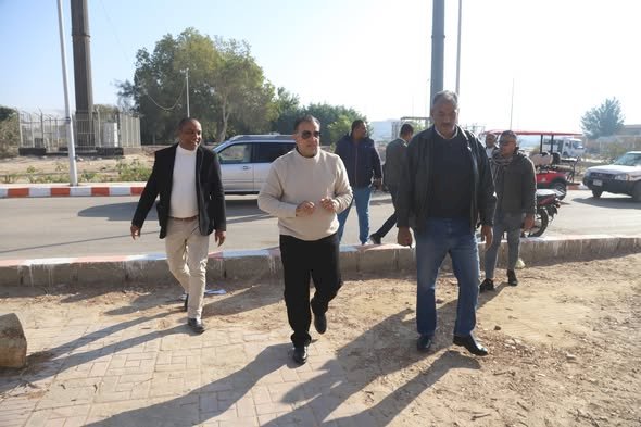 رئيس جامعة قنا يتفقد المشروعات التطويرية والبنية التحتية بعدد من المواقع