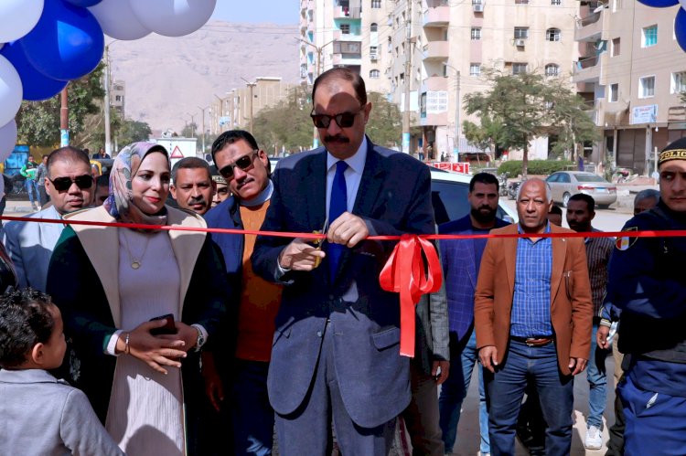 محافظ سوهاج يفتتح السوق الحضري الجديد بحي الكوثر