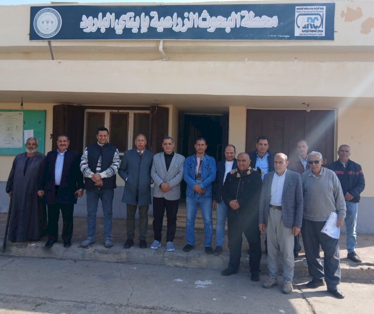 "الزراعة" تتفقد البرامج البحثية وحقول التقاوي بالبحيرة
