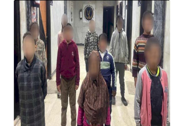 القبض علي7 رجال و3 سيدات  لاستغلالهم الأحداث في التسول بالجيزة