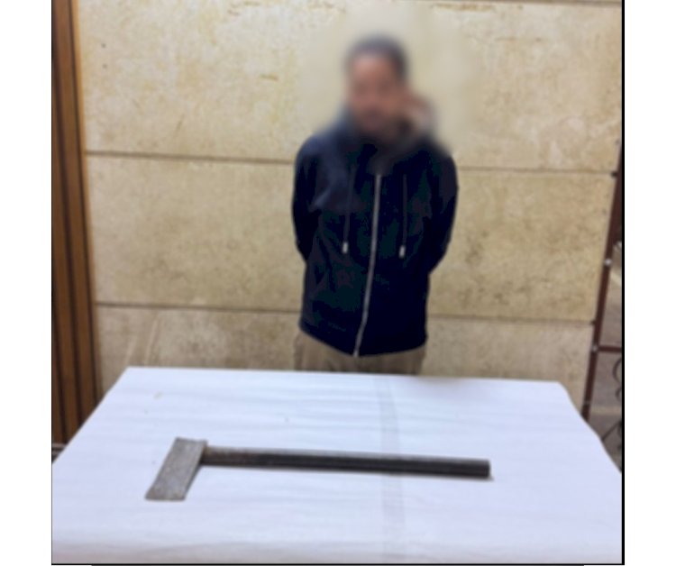 القبض علي المزارع المتهم بضرب والدته بالغربية