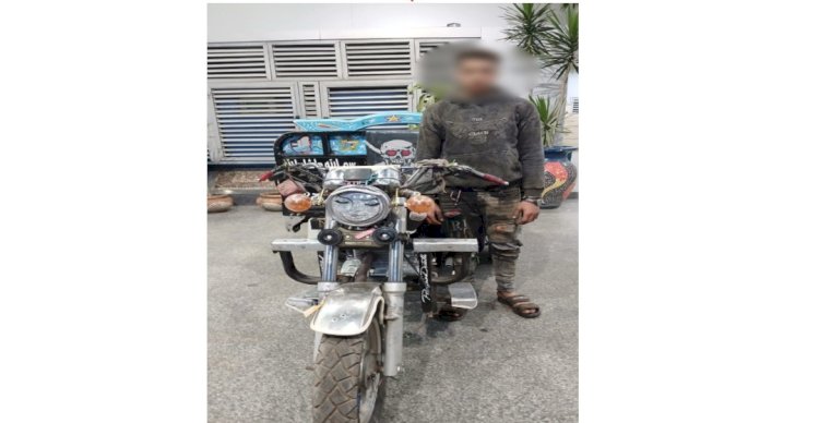 ضبط قائد تروسيكل لقيامه بالسير عكس الاتجاه بالغربية