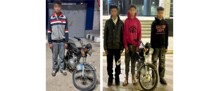 نكشف فيديو قيام 3 أشخاص بتصوير سائق دراجة باداء حركات استعراضية بالجيزة