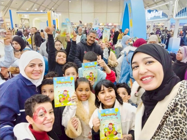مجلة «الفردوس» للأطفال تنظّم ورشة حكي بعنوان «مساعدة الغير» بمعرض الكتاب