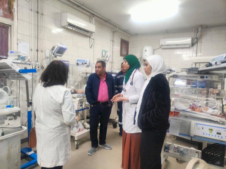 جولة ليلية مفاجئة بالشاملة.. وكيل صحة أسيوط : صحة المريض خط أحمر