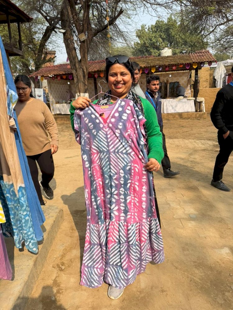 التضامن: دعم الصناعات الريفية يمثل مصر في أكبر معارض الحرف اليدوية بالهند