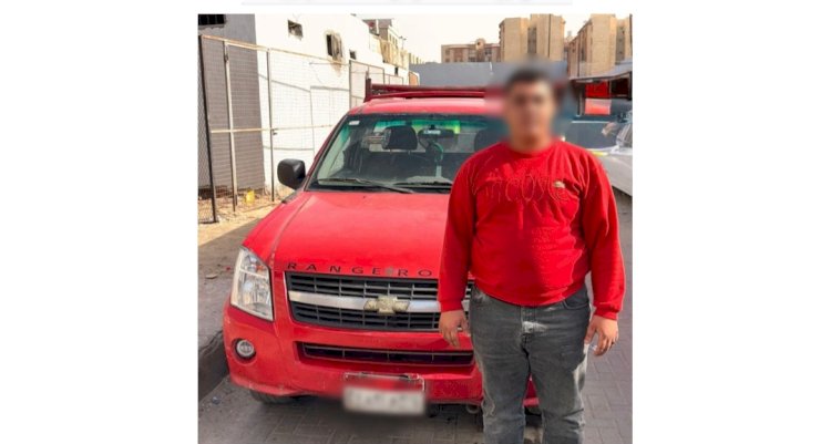 ضبط سائق اصاب مواطن بسيارته بالقاهرة