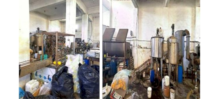 ضبط مصنعان "بدون ترخيص" لإنتاج الأسمدة والمخصبات الزراعية المغشوشة بالمنوفية