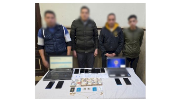 ضبط المتهمين  بإدارة منصة إلكترونية بإسم (STEP) للنصب على المواطنين