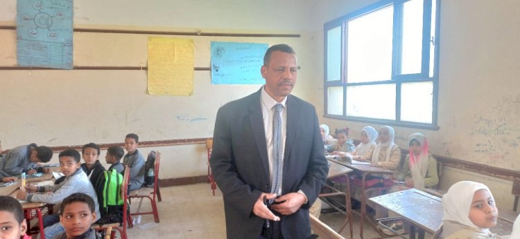 انطلاق الفصل الدراسي الثاني بمدارس أبوتشت وسط انضباط  كامل