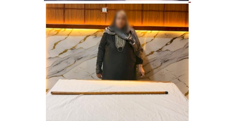 ضبط المتهمة بضرب والدتها بعصا خشبية بالشرقية