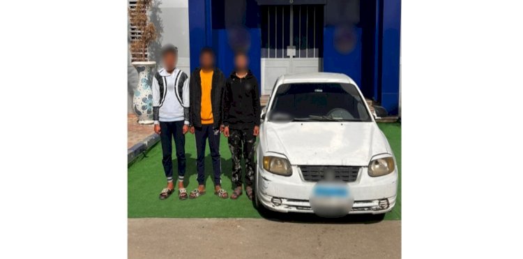 ضبط المتهمين بسرقة سيارة نجار بالاكراه بالإسماعيلية